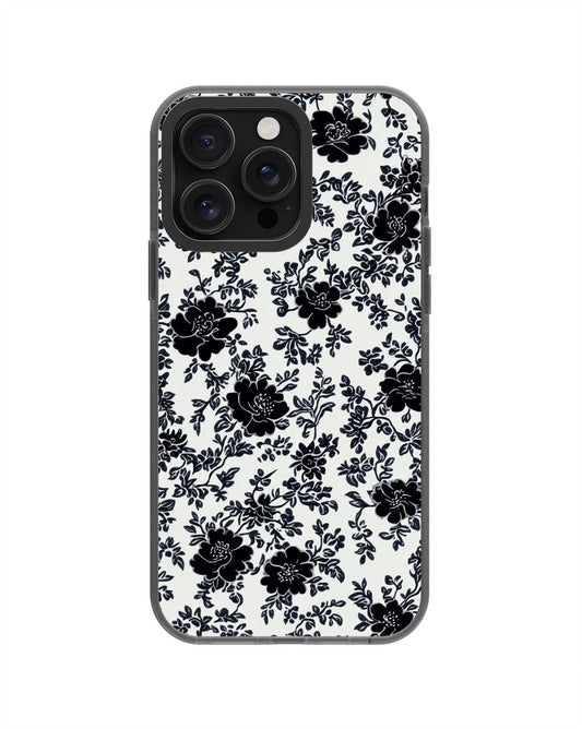 Latest 3rd-Generation Pop Tough Matte Flowers iPhone Case (MagSafe-Compatible) [Back Cover Only]