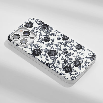 Latest 3rd-Generation Crystal Tough Glossy Flowers iPhone Case