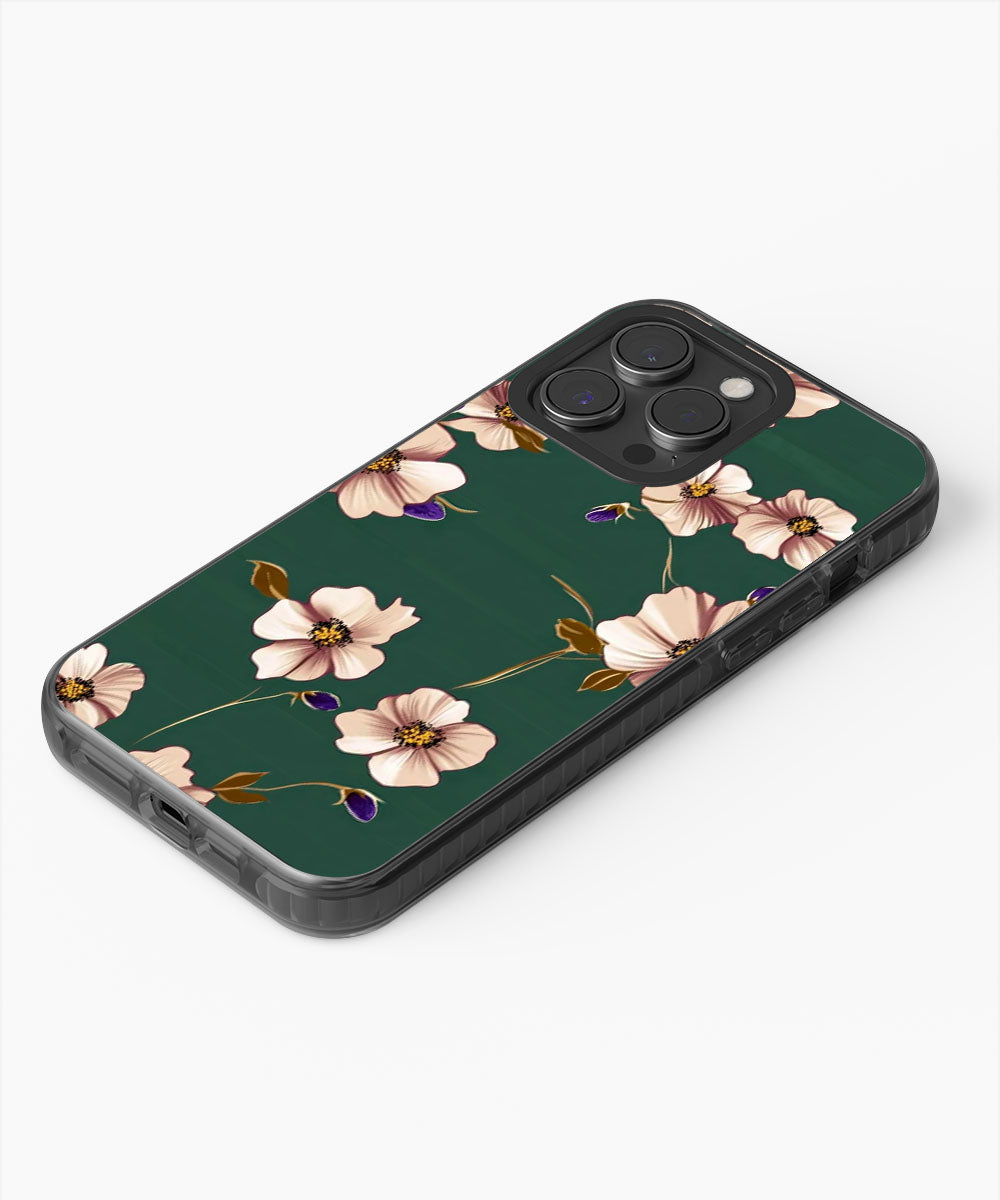 Latest 3rd-Generation Pop Tough Matte Flowers iPhone Case (MagSafe-Compatible)