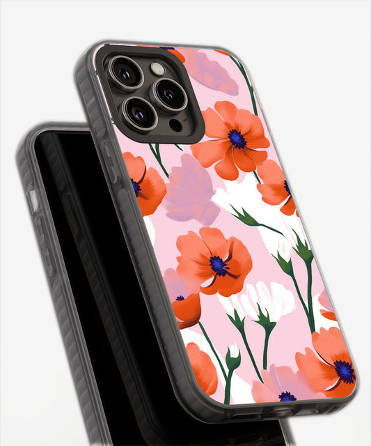 Latest 3rd-Generation Pop Tough Matte Flowers iPhone Case (MagSafe-Compatible)