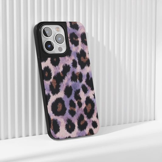 Industry-Level Tough Matte Leopard Print iPhone Case