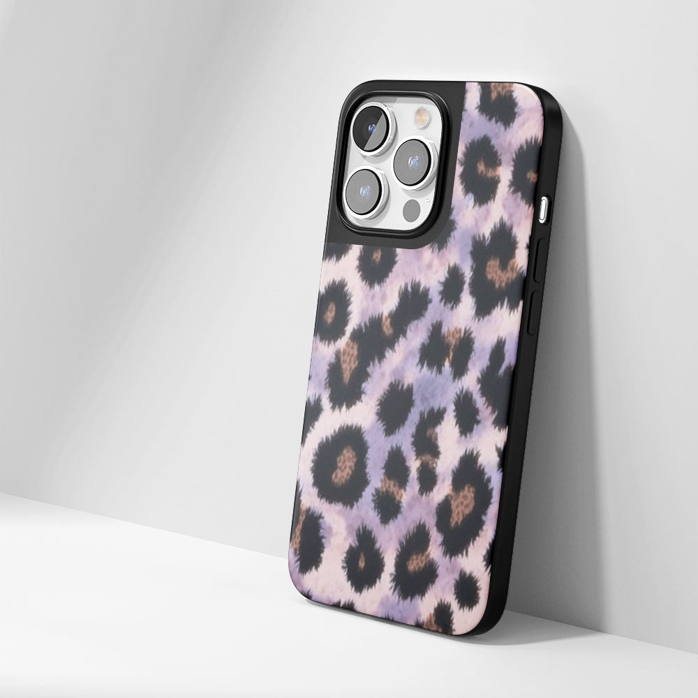 Industry-Level Tough Matte Leopard Print iPhone Case