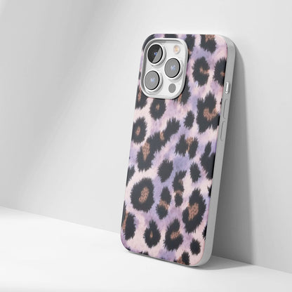 Latest 3rd-Generation Crystal Tough Glossy Leopard Print iPhone Case