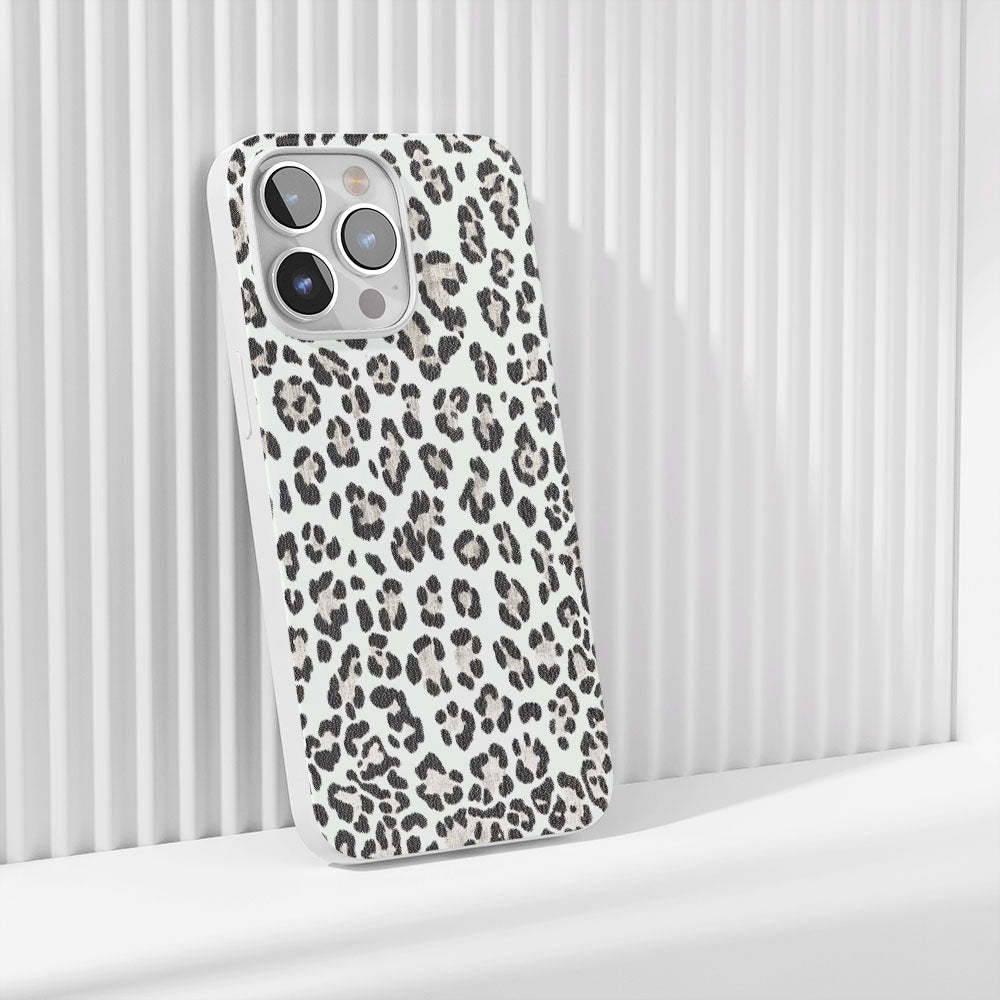 Latest 3rd-Generation Crystal Tough Glossy Leopard Print iPhone Case