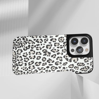 Industry-Level Tough Matte Leopard Print iPhone Case