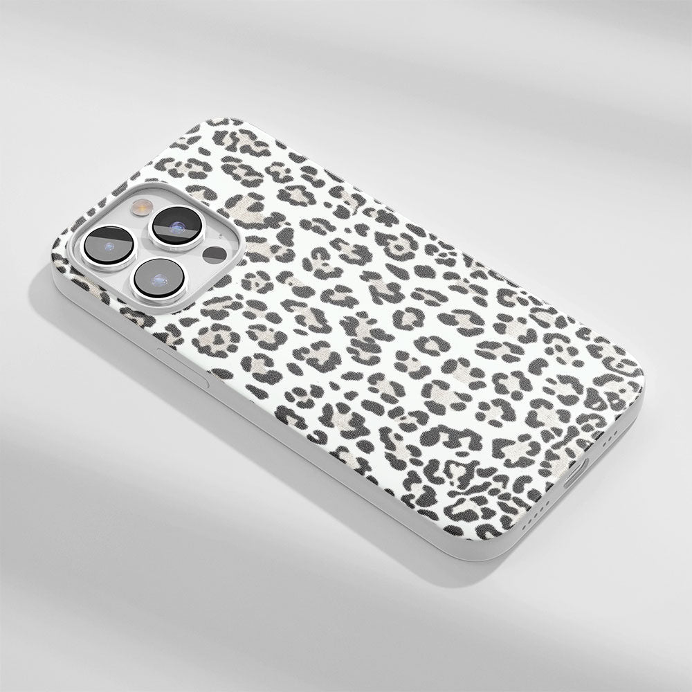 Latest 3rd-Generation Crystal Tough Glossy Leopard Print iPhone Case