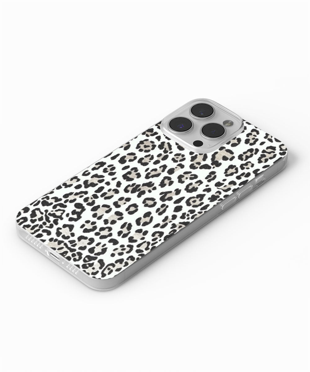 Latest 3rd-Generation Crystal Tough Glossy Leopard Print iPhone Case (MagSafe-Compatible)