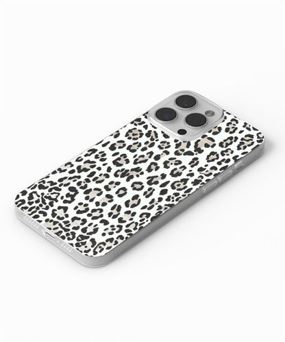 Latest 3rd-Generation Crystal Tough Glossy Leopard Print iPhone Case (MagSafe-Compatible)