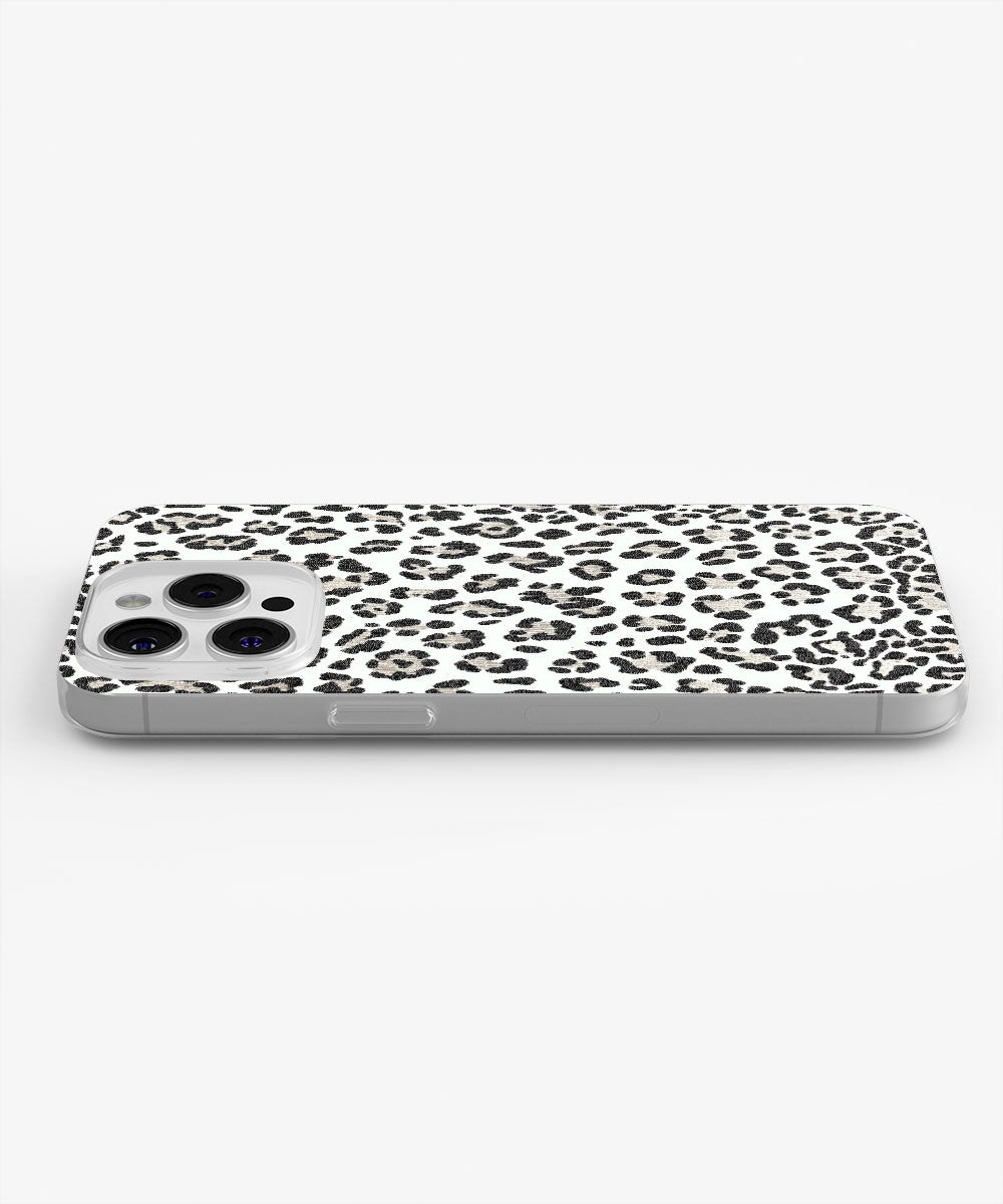 Latest 3rd-Generation Crystal Tough Glossy Leopard Print iPhone Case (MagSafe-Compatible)