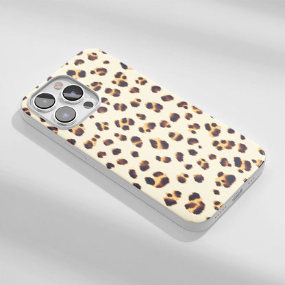 Latest 3rd-Generation Crystal Tough Glossy Leopard Print iPhone Case