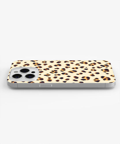 Latest 3rd-Generation Crystal Tough Glossy Leopard Print iPhone Case (MagSafe-Compatible)