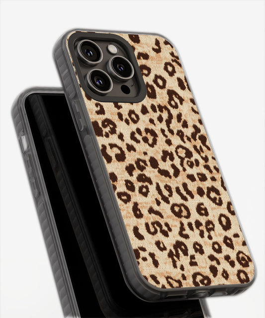 Latest 3rd-Generation Pop Tough Matte Leopard Print iPhone Case (MagSafe-Compatible)