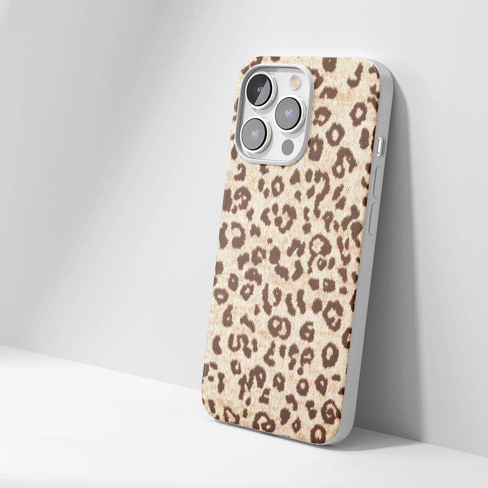 Latest 3rd-Generation Crystal Tough Glossy Leopard Print iPhone Case