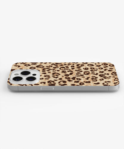 Latest 3rd-Generation Crystal Tough Glossy Leopard Print iPhone Case (MagSafe-Compatible)