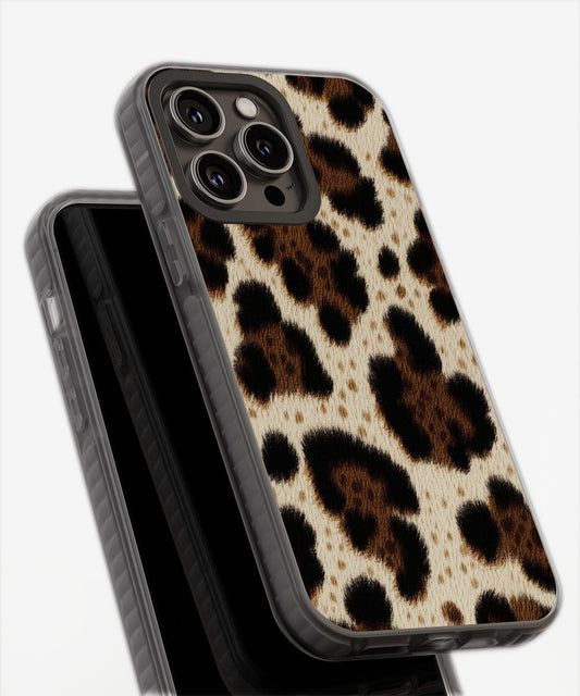 Latest 3rd-Generation Pop Tough Matte Leopard Print iPhone Case (MagSafe-Compatible)