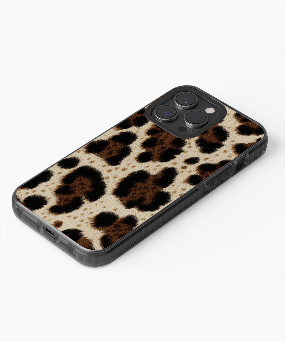 Latest 3rd-Generation Pop Tough Matte Leopard Print iPhone Case (MagSafe-Compatible)