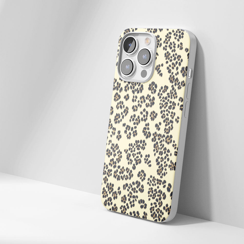 Latest 3rd-Generation Crystal Tough Glossy Leopard Print iPhone Case