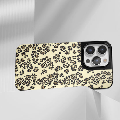 Industry-Level Tough Matte Leopard Print iPhone Case