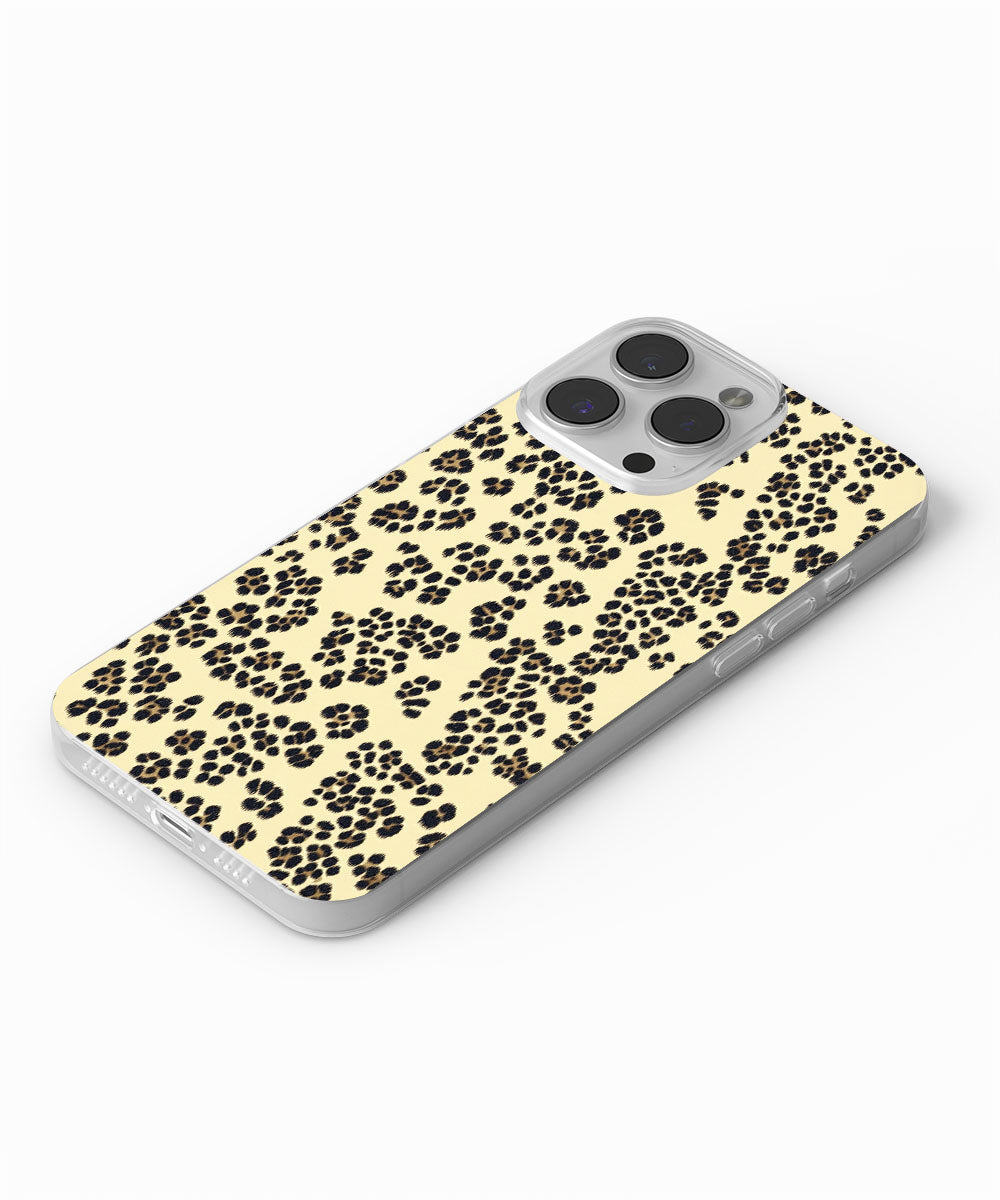Latest 3rd-Generation Crystal Tough Glossy Leopard Print iPhone Case (MagSafe-Compatible)