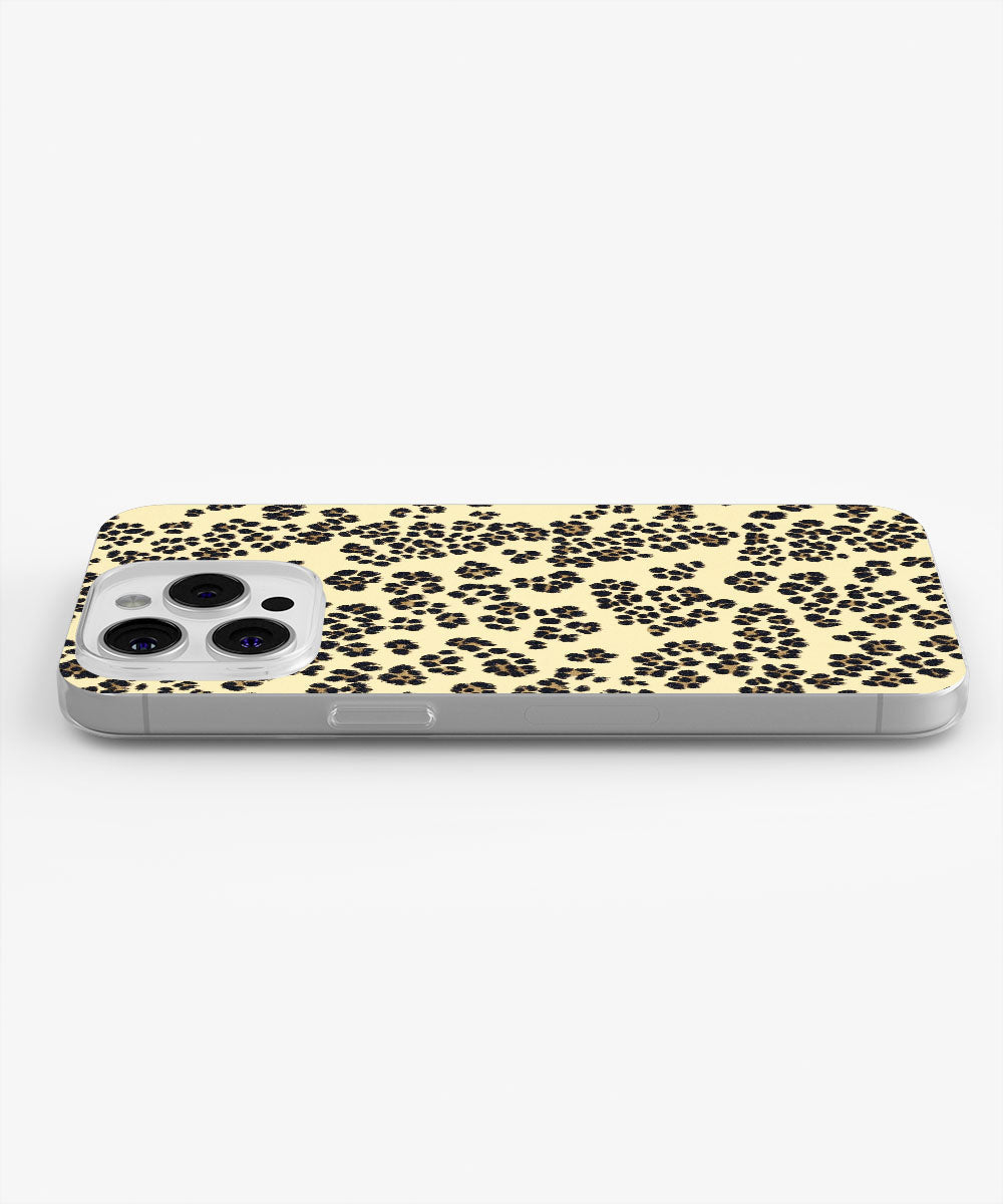 Latest 3rd-Generation Crystal Tough Glossy Leopard Print iPhone Case (MagSafe-Compatible)