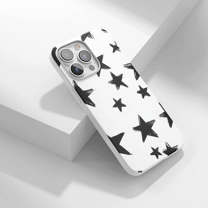 Latest 3rd-Generation Crystal Tough Glossy Stars iPhone Case