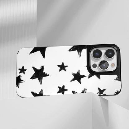 Industry-Level Tough Matte Stars iPhone Case