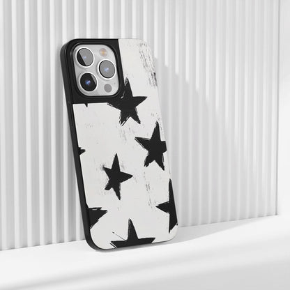 Industry-Level Tough Matte Stars iPhone Case