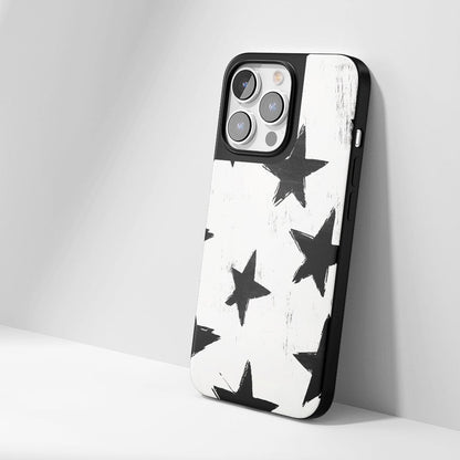 Industry-Level Tough Matte Stars iPhone Case