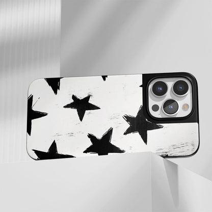 Industry-Level Tough Matte Stars iPhone Case