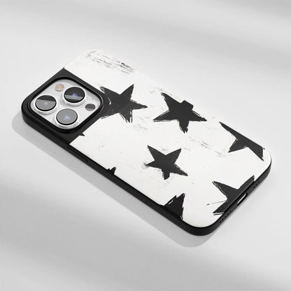 Industry-Level Tough Matte Stars iPhone Case