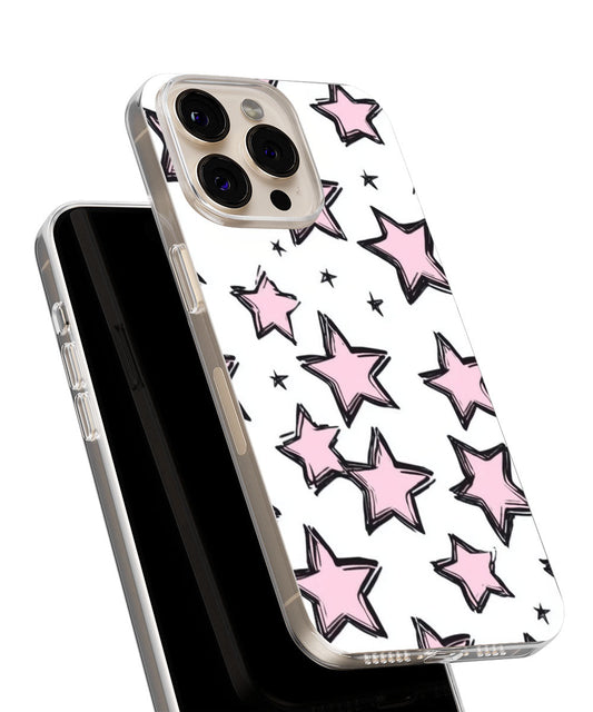 Latest 3rd-Generation Crystal Tough Glossy Stars iPhone Case (MagSafe-Compatible)