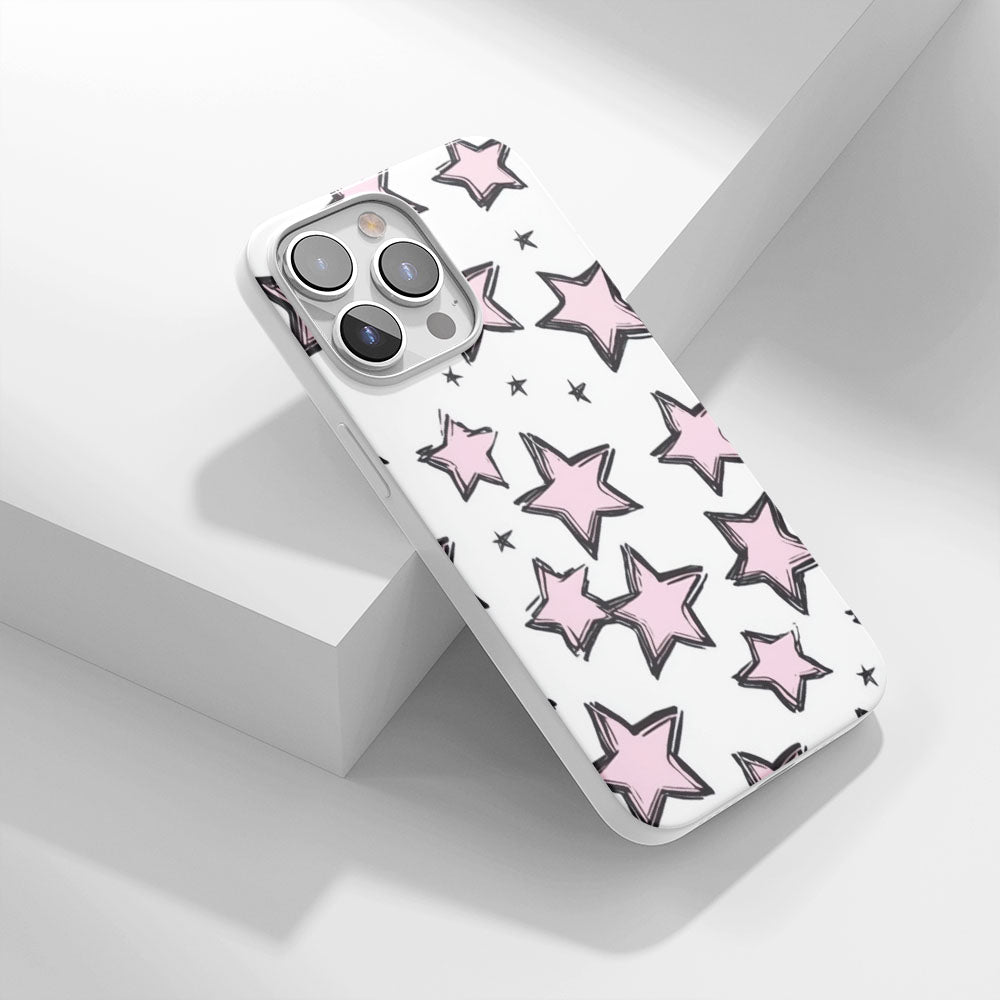 Latest 3rd-Generation Crystal Tough Glossy Stars iPhone Case