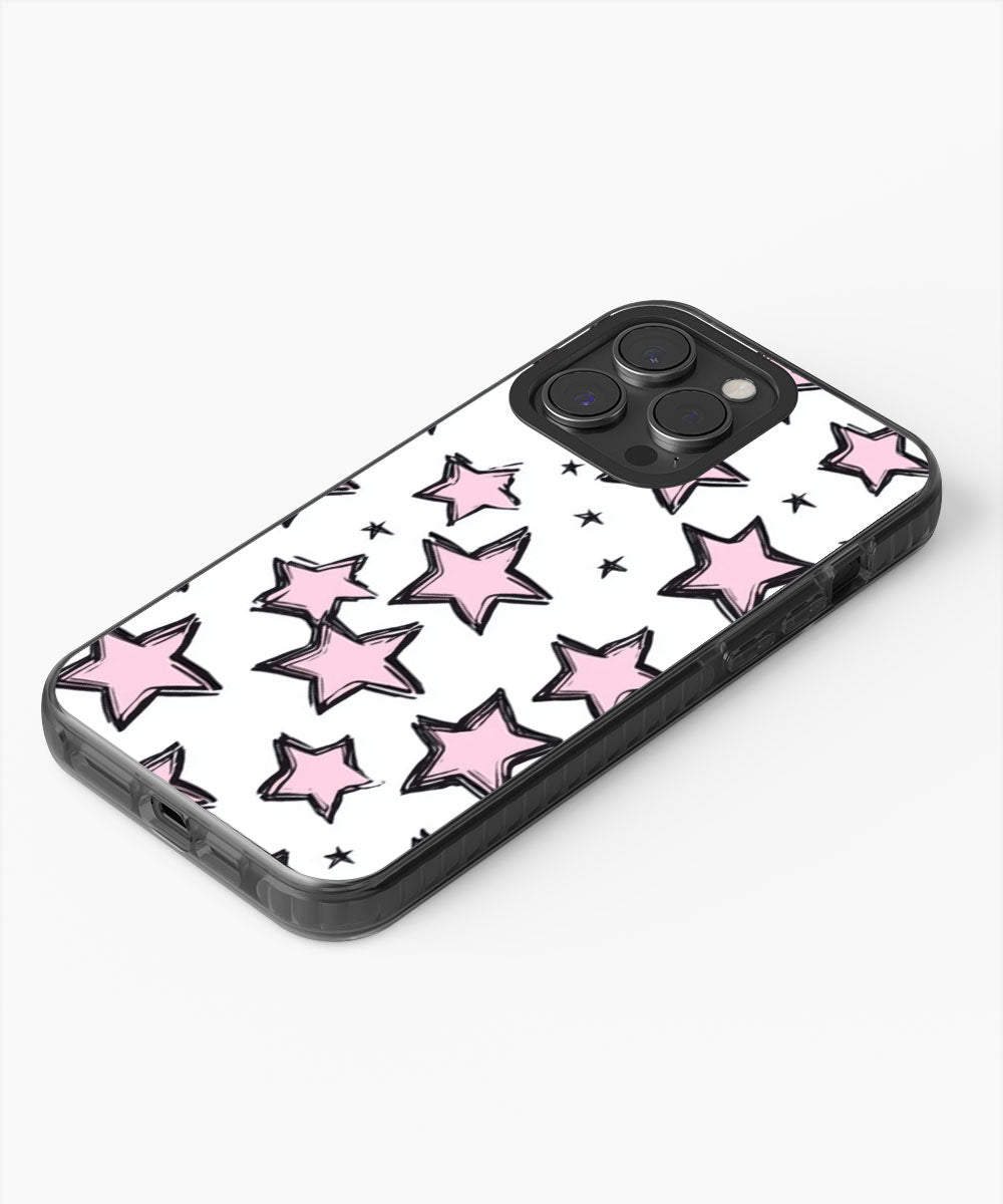 Latest 3rd-Generation Pop Tough Matte Stars iPhone Case (MagSafe-Compatible)
