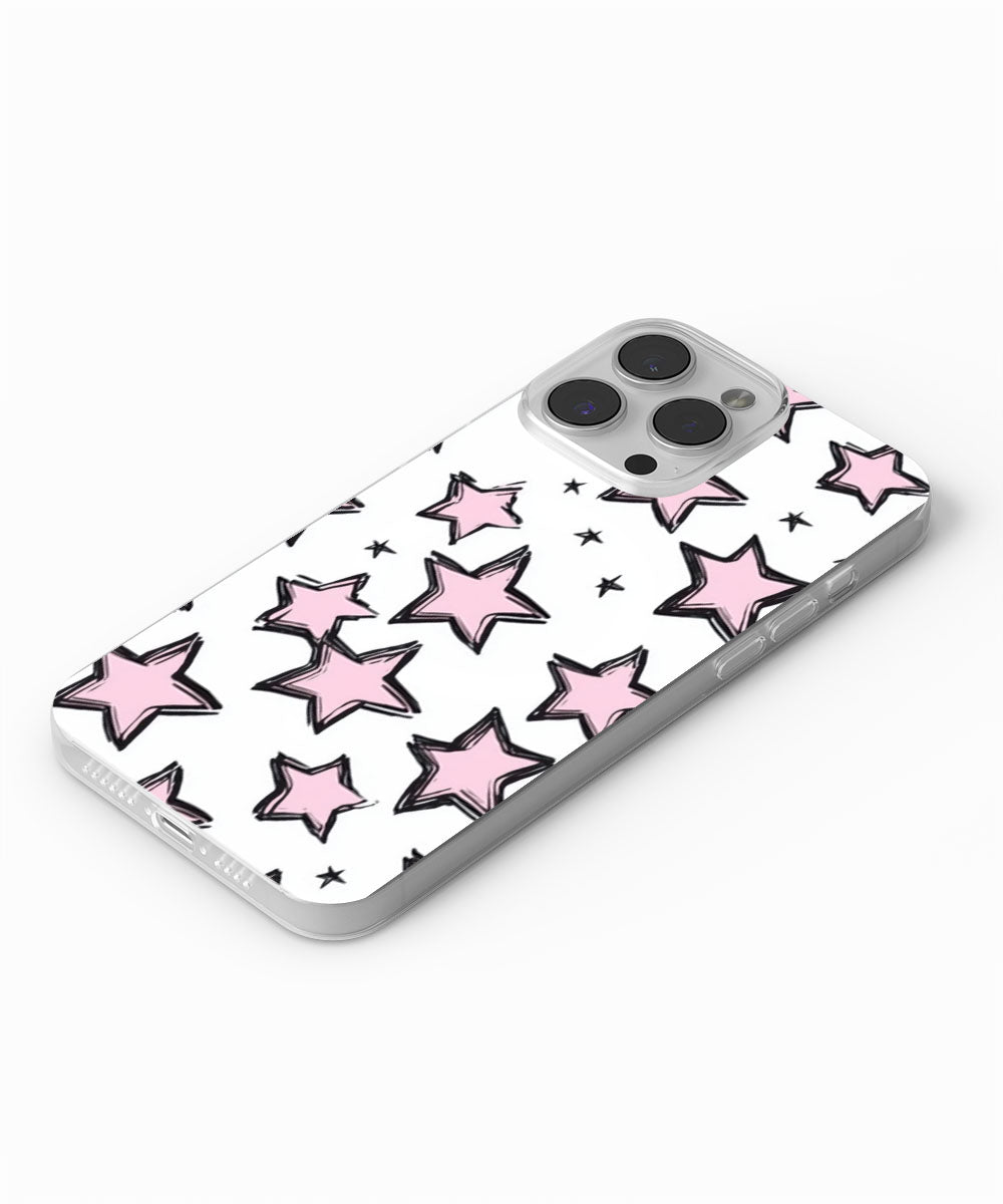 Latest 3rd-Generation Crystal Tough Glossy Stars iPhone Case (MagSafe-Compatible)