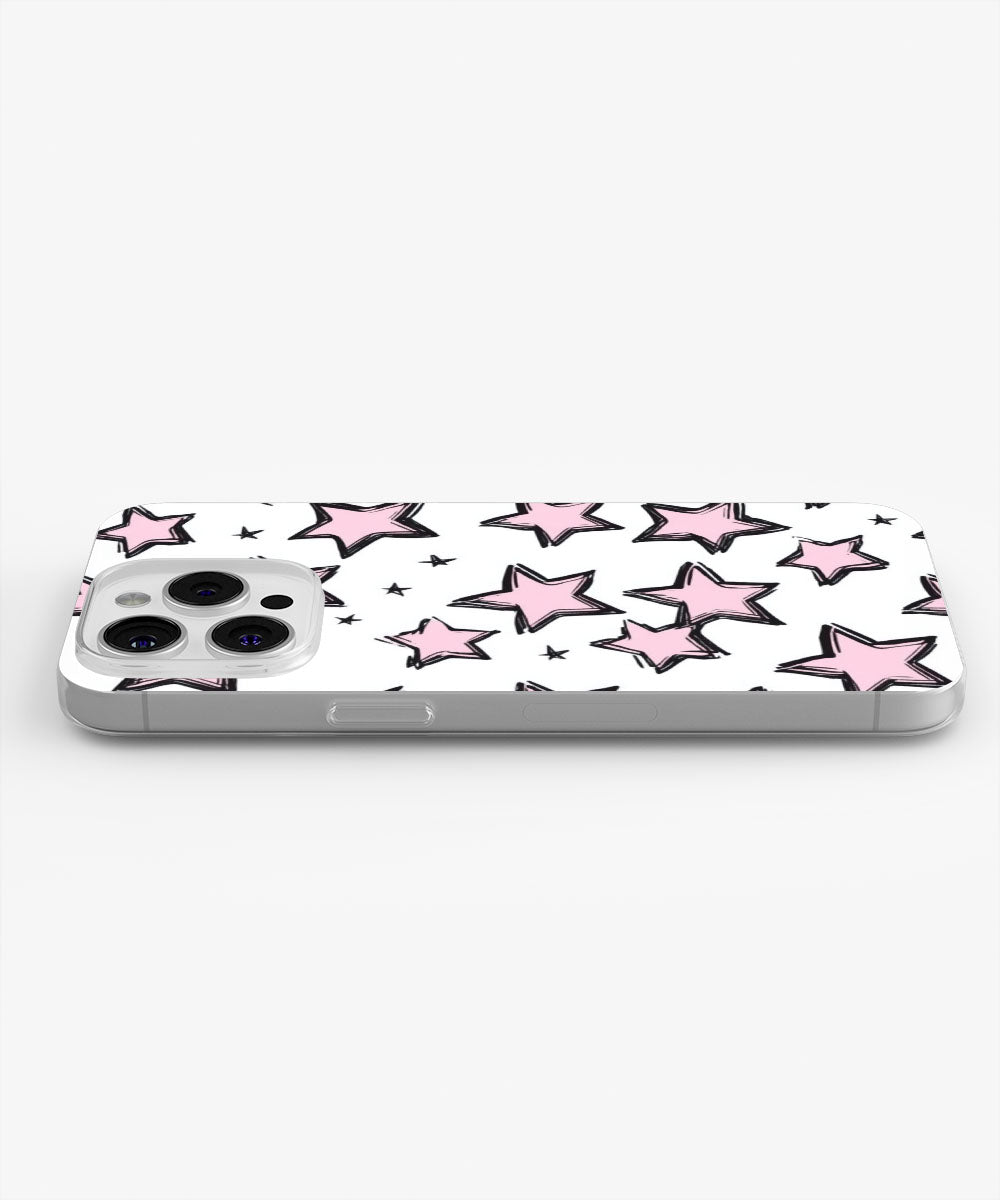 Latest 3rd-Generation Crystal Tough Glossy Stars iPhone Case (MagSafe-Compatible)