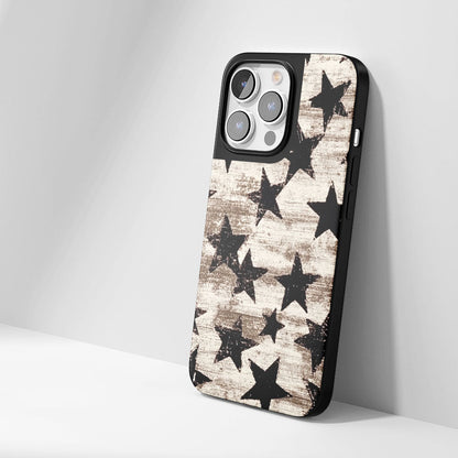 Industry-Level Tough Matte Stars iPhone Case