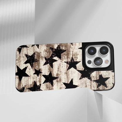 Industry-Level Tough Matte Stars iPhone Case