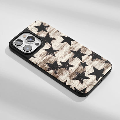 Industry-Level Tough Matte Stars iPhone Case