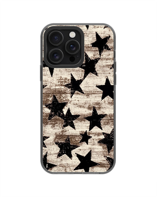 Latest 3rd-Generation Pop Tough Matte Stars iPhone Case (MagSafe-Compatible) [Back Cover Only]