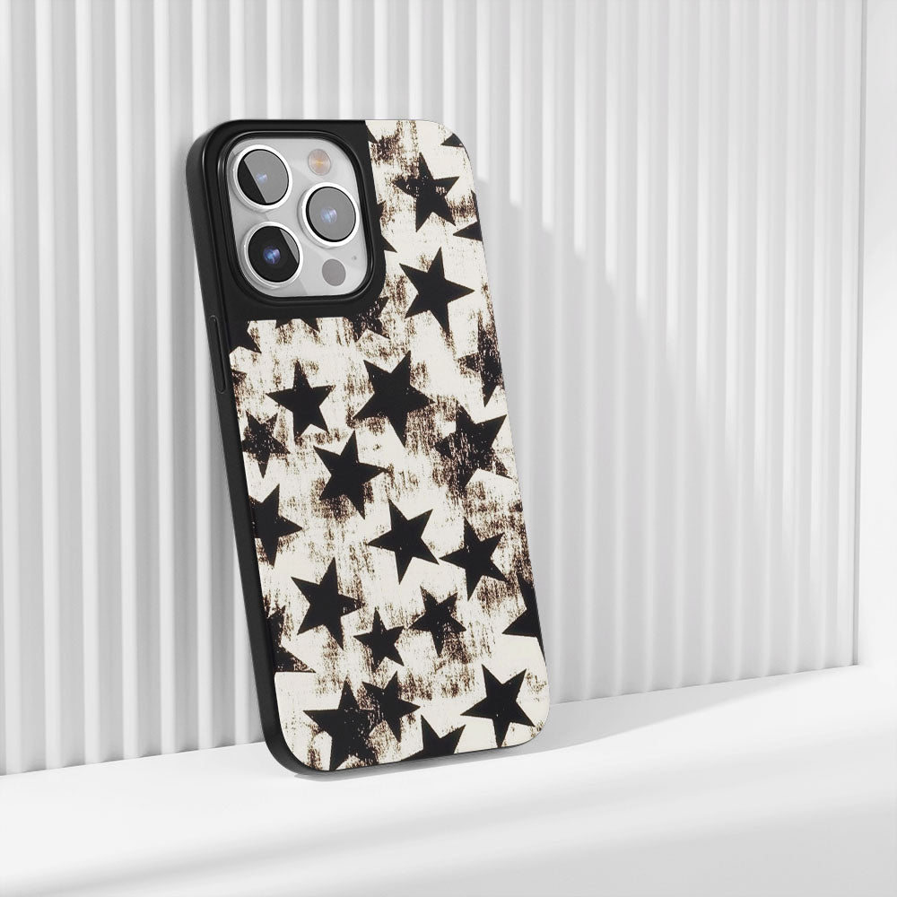 Industry-Level Tough Matte Stars iPhone Case