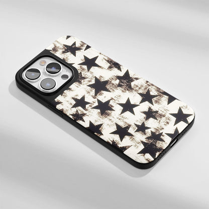 Industry-Level Tough Matte Stars iPhone Case