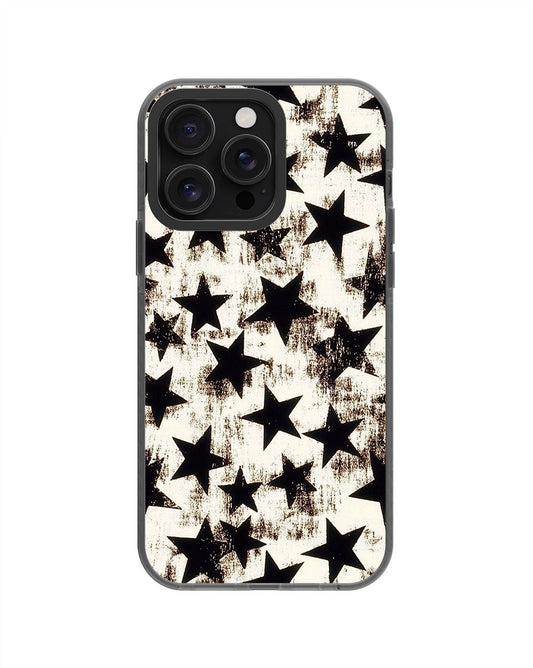 Latest 3rd-Generation Pop Tough Matte Stars iPhone Case (MagSafe-Compatible) [Back Cover Only]
