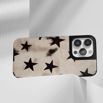 Industry-Level Tough Matte Stars iPhone Case