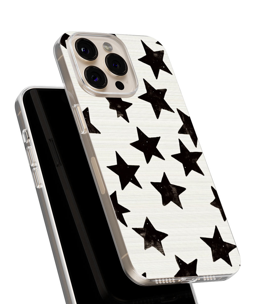 Latest 3rd-Generation Crystal Tough Glossy Stars iPhone Case (MagSafe-Compatible)