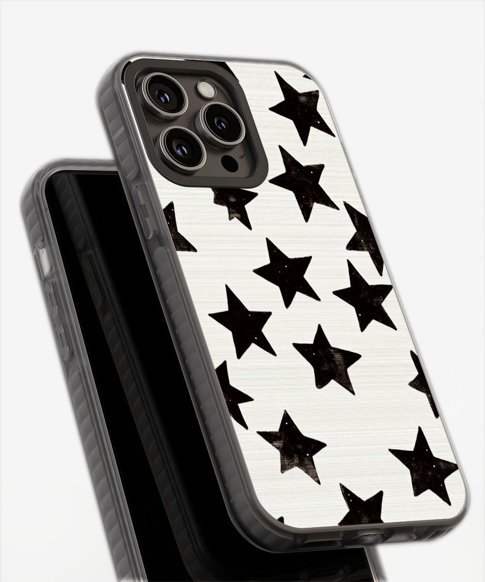 Latest 3rd-Generation Pop Tough Matte Stars iPhone Case (MagSafe-Compatible)