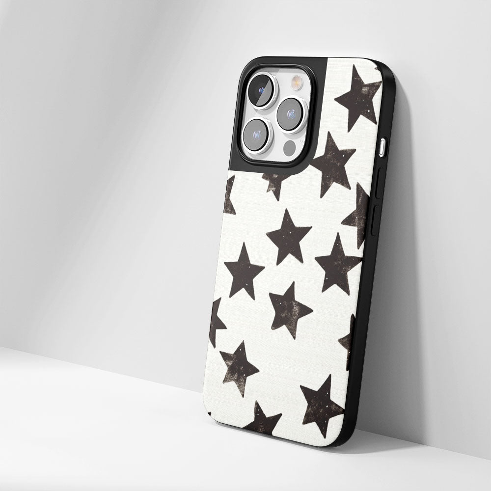 Industry-Level Tough Matte Stars iPhone Case