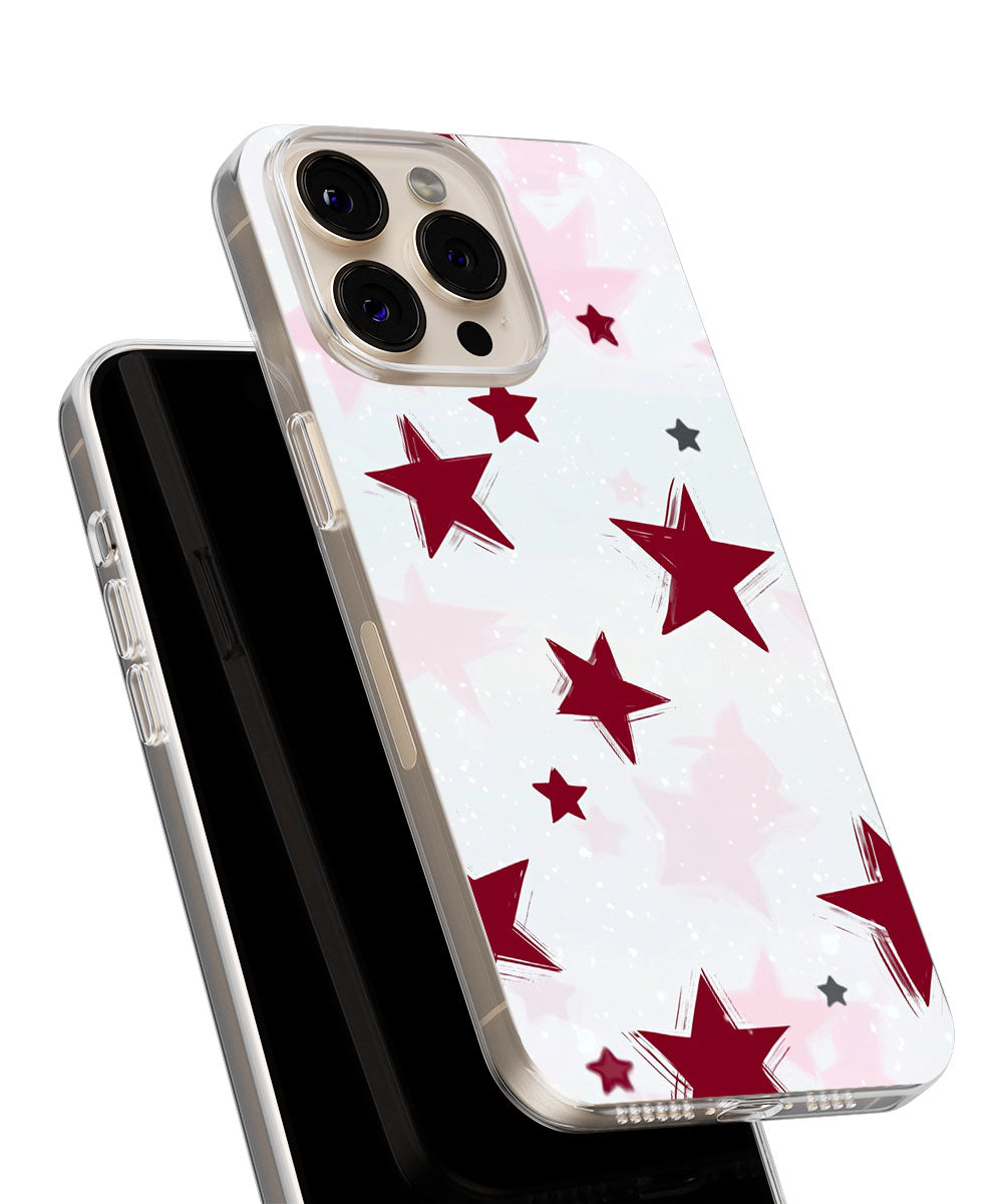 Latest 3rd-Generation Crystal Tough Glossy Stars iPhone Case (MagSafe-Compatible)