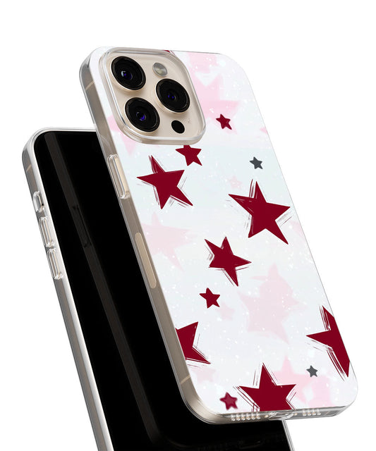 Latest 3rd-Generation Crystal Tough Glossy Stars iPhone Case (MagSafe-Compatible)