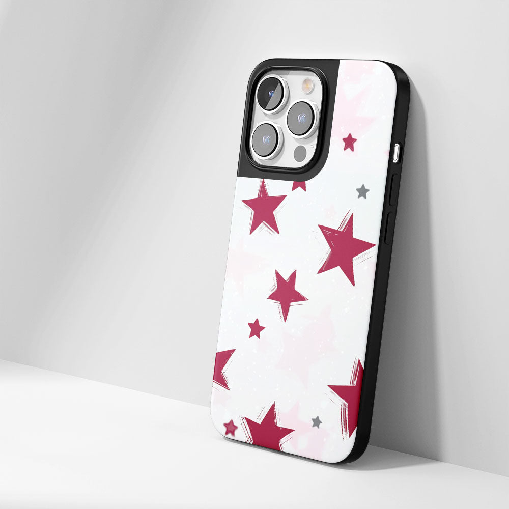 Industry-Level Tough Matte Stars iPhone Case