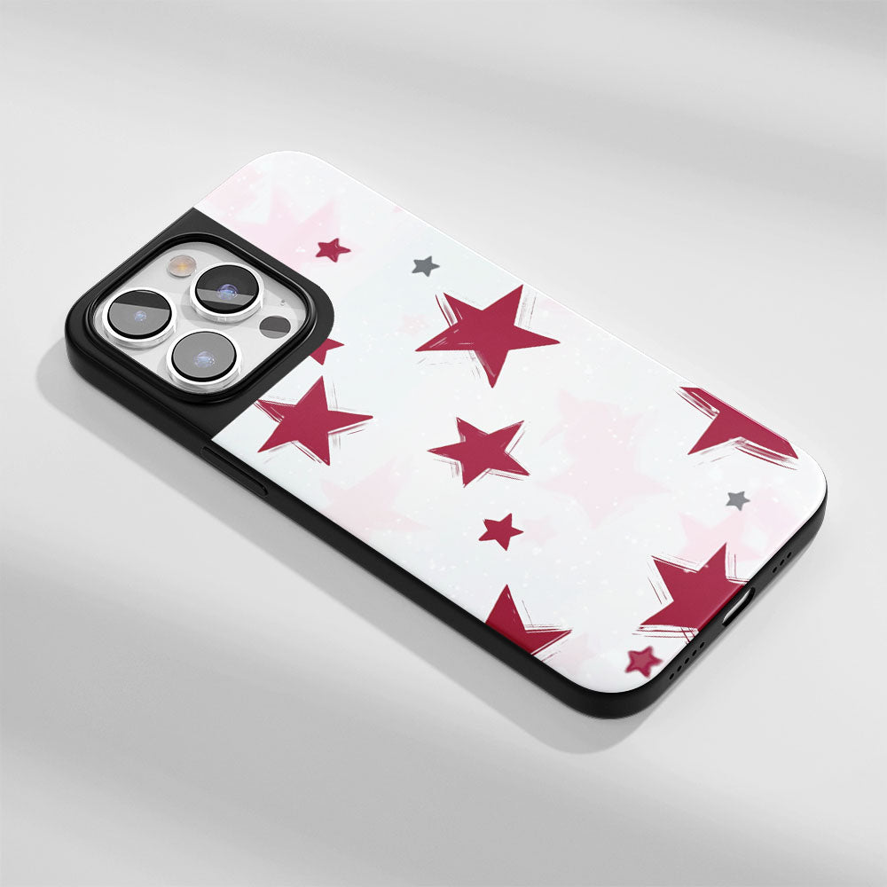 Industry-Level Tough Matte Stars iPhone Case